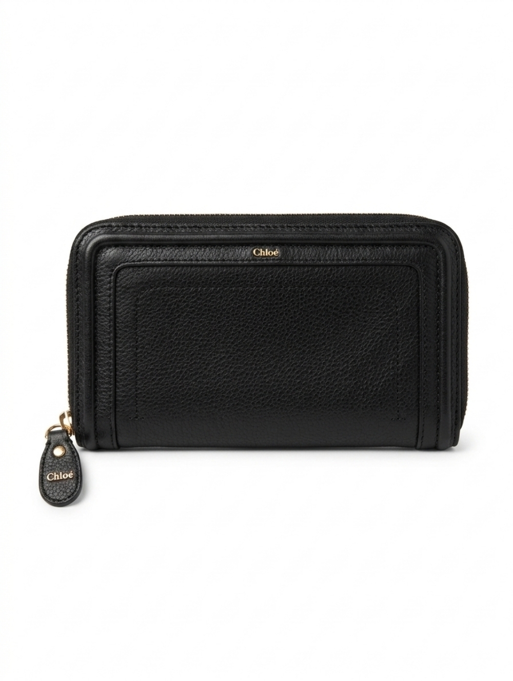 Chloé Black Leather Wallet - EUC!